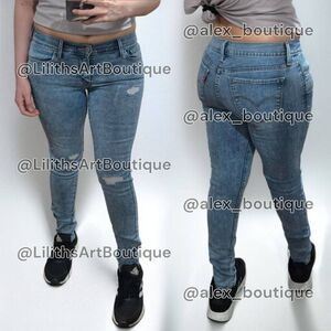 Levi's 710 Super Skinny Discontinued style Jeans(A068)-Size 28 for Women
